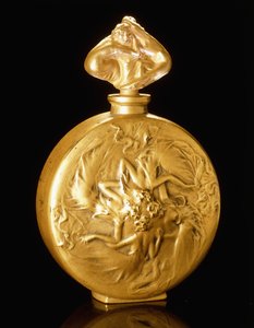 香りの瓶のロザスの置物、 作： Rene Jules Lalique