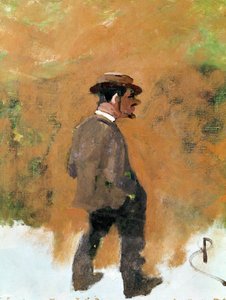 アンリ・ド・トゥールーズ=ロートレック（1864-1901）19歳 作： Rene Princeteau