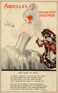 アブドゥラ タバコ、1920 年代 作： Rene Vincent
