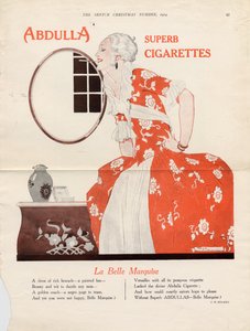 アブドゥラ・タバコ、1924年 作： Rene Vincent