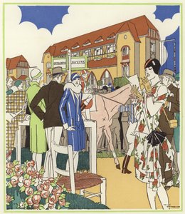 ルトゥケの競馬ショーとレースで 作： Rene Vincent