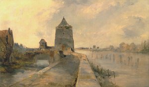 コンスタンスのライン川 (コンスタンツ アム ライン) 作： Rev. Edward Thomas Daniell