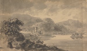 川、城、山のある風景 作： Rev. William Gilpin