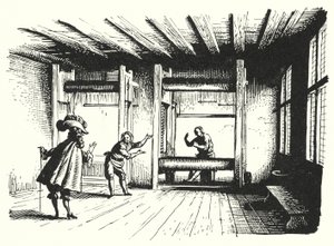 ハンス・クリスチャン・アンデルセン「皇帝の新しい服」（リトグラフ版 作： Rex (after) Whistler