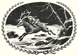 ハンス・クリスチャン・アンデルセン「雪の女王」（リトグラフ版 作： Rex (after) Whistler