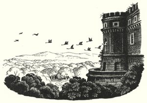 ハンス・クリスチャン・アンデルセン「野生の白鳥」（リトグラフ版 作： Rex (after) Whistler