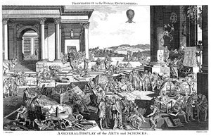 芸術と科学の一般展示、1790 作： Reynolds Grignion
