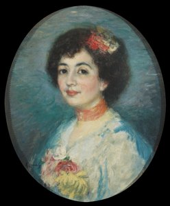 アーティストの義理の妹であるアモールー夫人の肖像