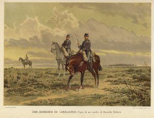 騎兵の前哨（クロモリト） 作： Ricardo Balaca y Canseco