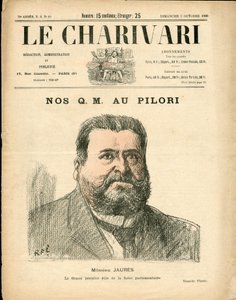 The Charivari "の表紙、ColorsのSatirique。 作： Ricardo Flores