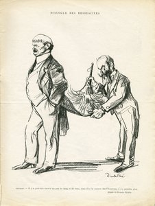 リカルド・フローレス（1878-1918）によるイラスト（Le Rire誌、09/05/14） - レッスキュテスの対話 - モロッコ、アガディール、チェッカルディ 作： Ricardo Flores