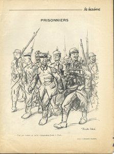 リカルド・フローレス（1878-1918）による『The Barbarian』No.4の挿絵 作： Ricardo Flores