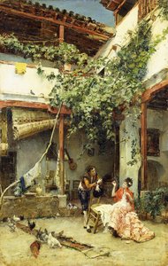 中庭、1876