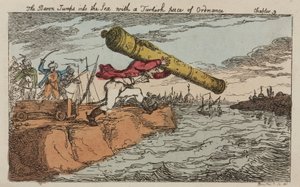 ミュンヒハウゼン男爵、トルコの大砲を盗む 作： John Pardon
