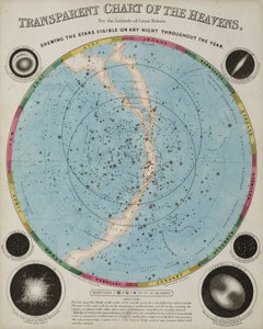 1855年頃の「天球図」。 作： John Pardon