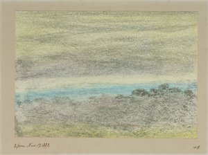 水平線と空 作： John Pardon