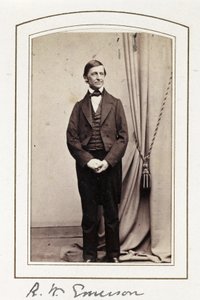 R・W・エマーソン」1860年頃 作： John Pardon