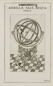 ティコ・ブラーエの赤道儀（1580年頃）。 作： John Pardon
