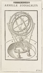 ティコ・ブラーエの黄道帯用腕木球（1570年以前 作： John Pardon