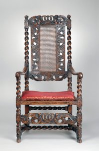 アームチェア、1680年頃（ウォールナット 作： Richard (attr. to) Price