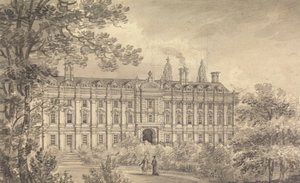 Clare College, Cambridge 作： Richard Banks Harraden