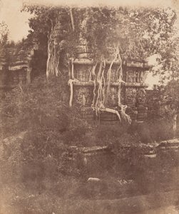 インド、ハリビードの寺院（1856-1857年）（写真 作： リチャードバナーオークリー