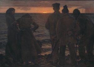 ザ オールド ピープル バイ ザ ビーチ 作： Richard Bergh