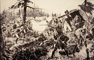 ブランディワインの戦い 作： Richard Caton (after) Woodville