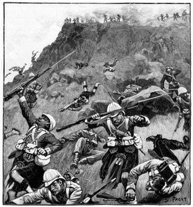 第92回ゴードンハイランダーズリトリート、マジュバヒルの戦い、第1ボー戦争、1881年2月26〜27日