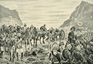 クラム渓谷での攻撃、1901年。