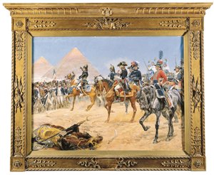 1798年、1911年のエジプトのボナパルト 作： Richard Caton II Woodville