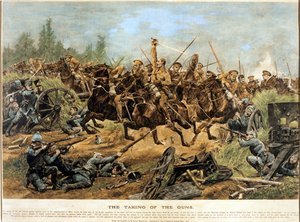 銃の取り方、1914 作： リチャード・ケイトンIIウッドビル