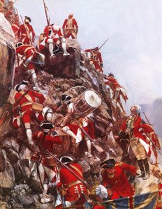 アブラハムの高さのスケーリング 作： Richard Caton Woodville