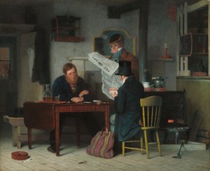 舞台を待ち望む 作： Richard Caton Woodville