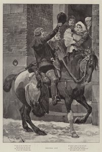 クリスマス戦利品 作： Richard Caton Woodville junior