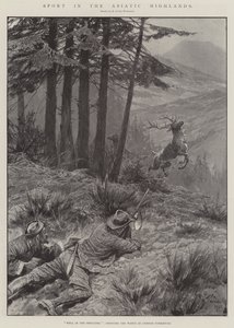 アジア高地でのスポーツ 作： Richard Caton Woodville junior