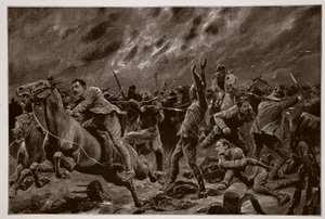 1901年6月12日、ウィルマンズラストでのビクトリア朝の災難 作： Richard Caton Woodville junior