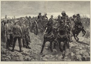 3月のアフガニスタン戦争、砲兵連隊、第66連隊の分遣隊 作： Richard Caton Woodville junior