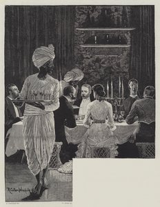 彼らは結婚しました、ウォルター・ベサントとジェームス・ライス 作： Richard Caton Woodville junior
