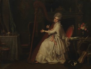 マリアンヌドロシーハーランド1759-1785、後にウィリアムダルリンプル夫人。 作： Richard Cosway