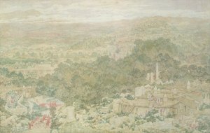 リュキアのトロスの古代都市の眺め、1883年
