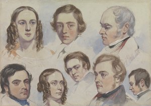 家族の肖像画 作： Richard Dadd