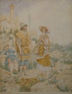 イタリアの素朴なミュージシャン