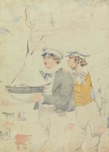 ヨットクラブの少年会員 作： Richard Dadd