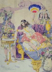 輝きと富、1853 作： Richard Dadd