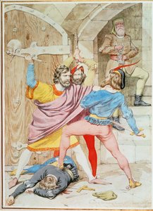 リチャード2世の死、1852年 作： Richard Dadd