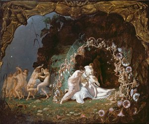 チタニアスリーピング 作： Richard Dadd