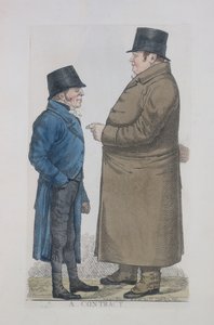 「A - 契約」、1818 作： Richard Dighton
