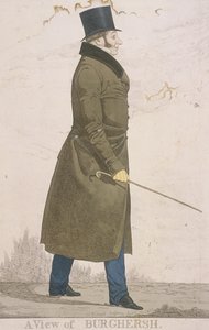 「バーガーシュの眺め」、1822
