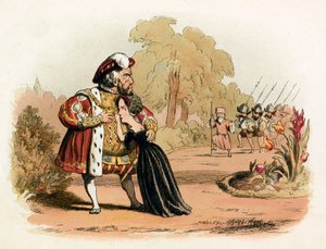 キャサリン女王の狭い逃避 作： Richard Doyle